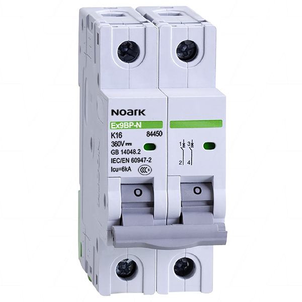 Noark N84450-2P-MCB 16A/360VDC